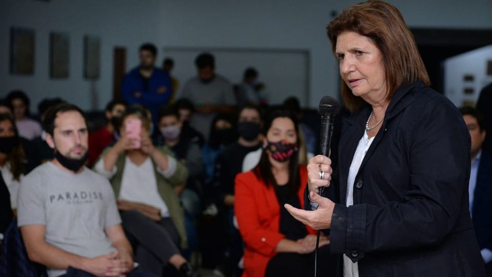 Patricia Bullrich, presidenta del PRO.