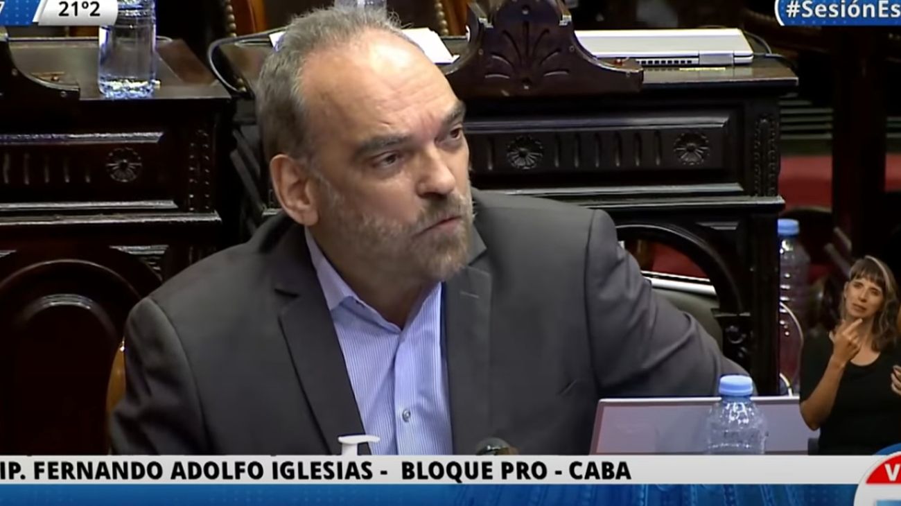 El diputado Fernando Iglesias.