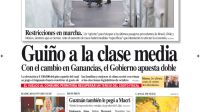 tapa Diario PERFIL domingo 28 de marzo 2021 