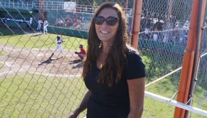 RESPIRA BEISBOL. Apasionada por este deporte quiere contagiarlo a las nuevas generaciones.