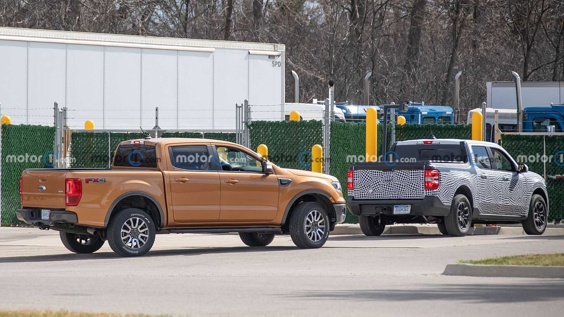 La Nueva Ford Maverick Aparece Junto A La Ranger Mirá Las Diferencias
