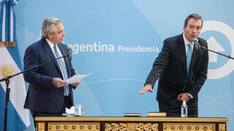 Jura del nuevo Ministro de Justicia Martín Soria 20210329