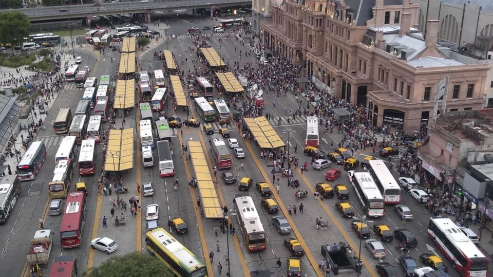 Tránsito zona Constitución 20210330