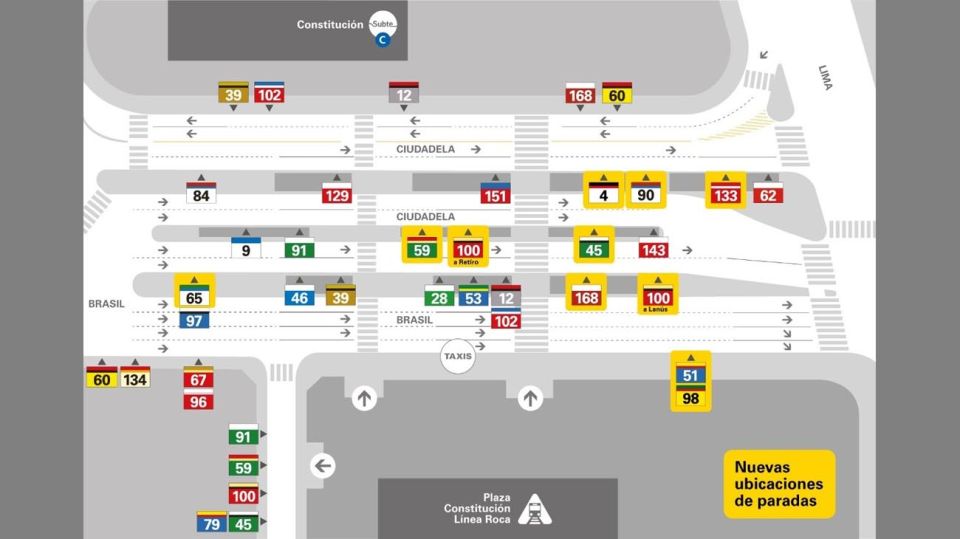 Tránsito zona Constitución 20210330