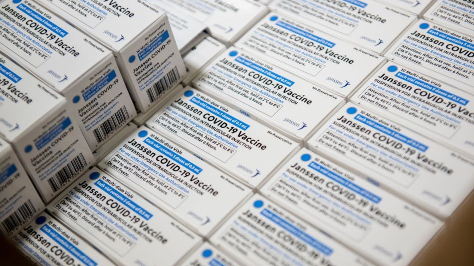 Johnson & Johnson Covid-19 Vaccines Arrive At Northwell Health Hospital