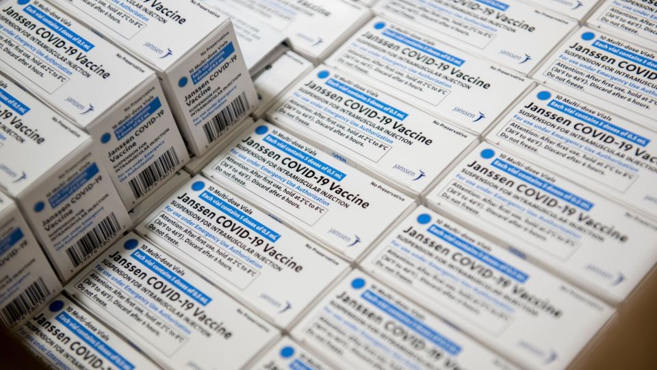 Johnson & Johnson Covid-19 Vaccines Arrive At Northwell Health Hospital