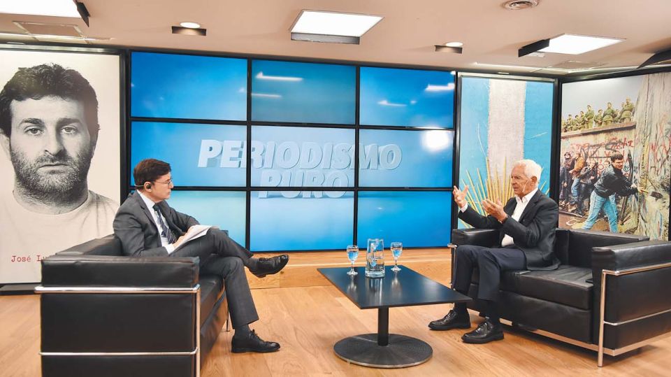 Eduardo Costantini, en la entrevista con Jorge Fontevecchia.