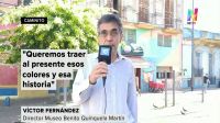 Trolebús Quinquela Martín en La Boca