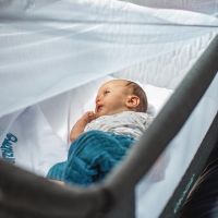 Micaela Vázquez celebró los tres primeros meses de su hijo Baltazar con tiernas fotos