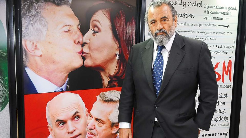 Jose María Campagnoli, en la entrevista con Jorge Fontevecchia.
