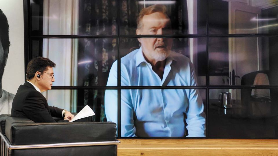 Rafael Bielsa, en la entrevista con Jorge Fontevecchia.