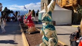 En Bariloche, durante la Semana Santa, se realizó una nueva edición de la Fiesta Nacional del Chocolate.