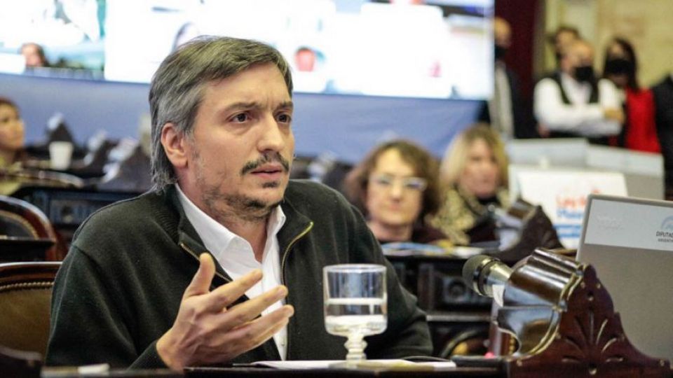 Diputado Máximo Kirchner.