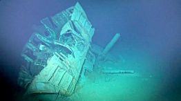 Nuevas imágenes del naufragio más profundo del mundo