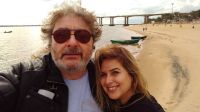 Claudio Rissi y la historia de amor con su joven novia