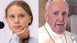 Greta Thunberg y el Papa Francisco  20210406