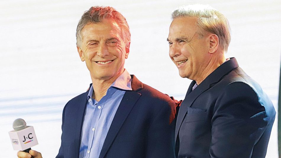 Mauricio Macri y Miguel Ángel Pichetto