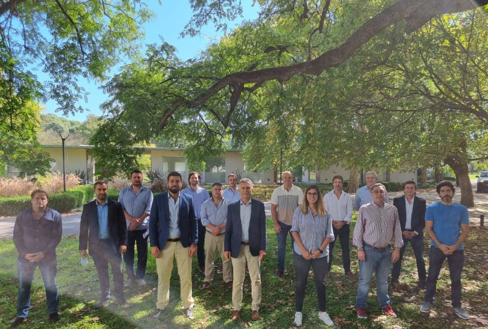 Macri con dirigentes bonaerenses