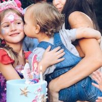 Así festejó su cumple Malaika, la hija de Zaira Nara: sirenas y princesas al aire libre