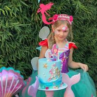 Así festejó su cumple Malaika, la hija de Zaira Nara: sirenas y princesas al aire libre