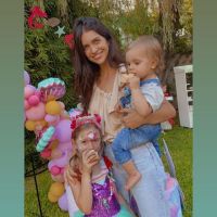 Así festejó su cumple Malaika, la hija de Zaira Nara: sirenas y princesas al aire libre