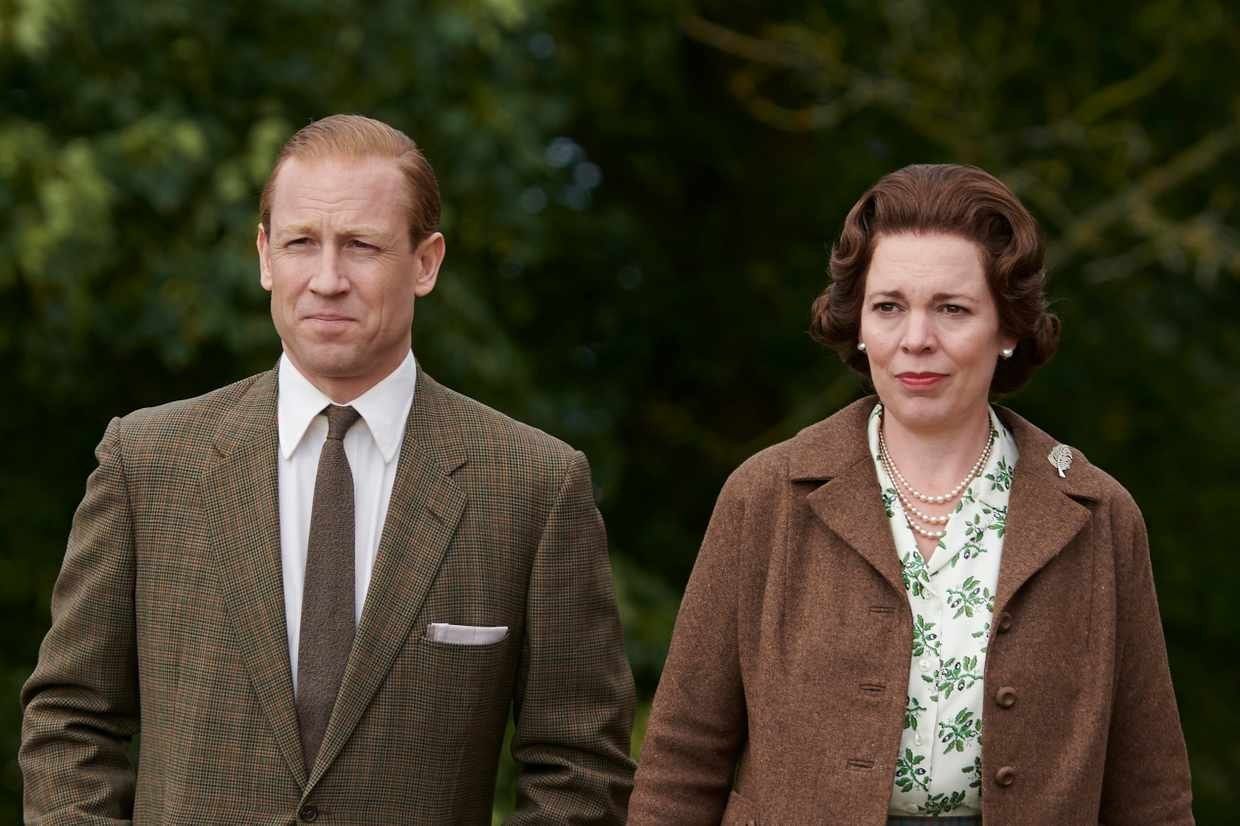 Tobias Menzies en The Crown.