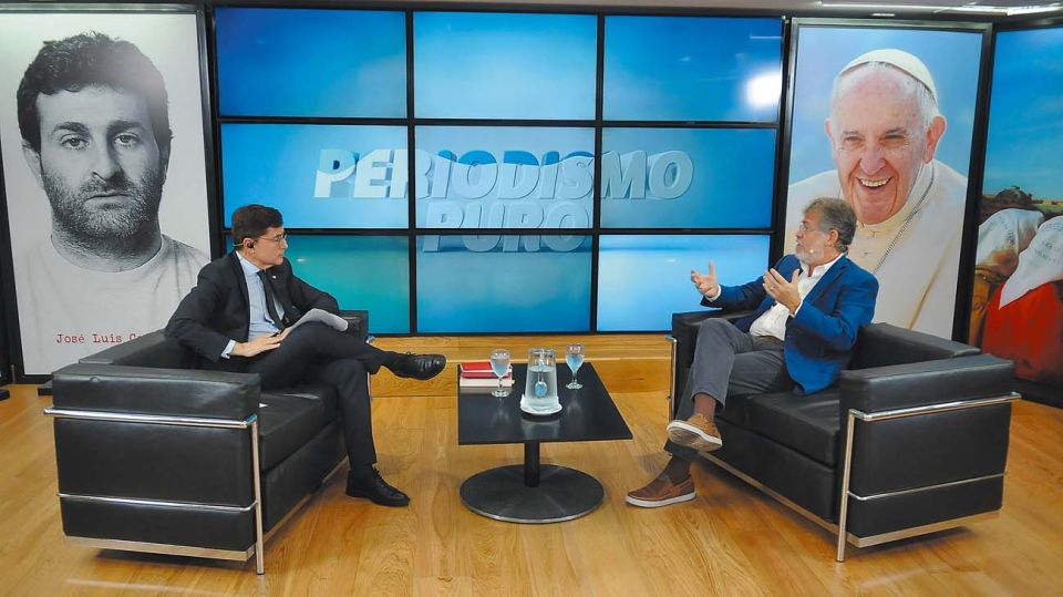 Ricardo Forster, en la entrevista con Jorge Fontevecchia.