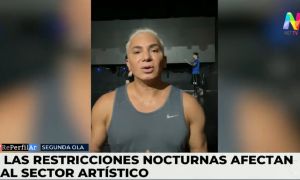 Los artistas reclaman contra las nuevas restricciones por el COVID-19