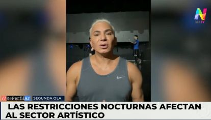Los artistas reclaman contra las nuevas restricciones por el COVID-19
