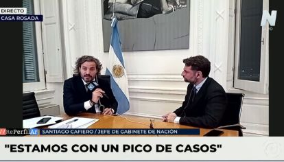 Santiago Cafiero: "Las medidas restrictivas son para darle tiempo a la vacunación"