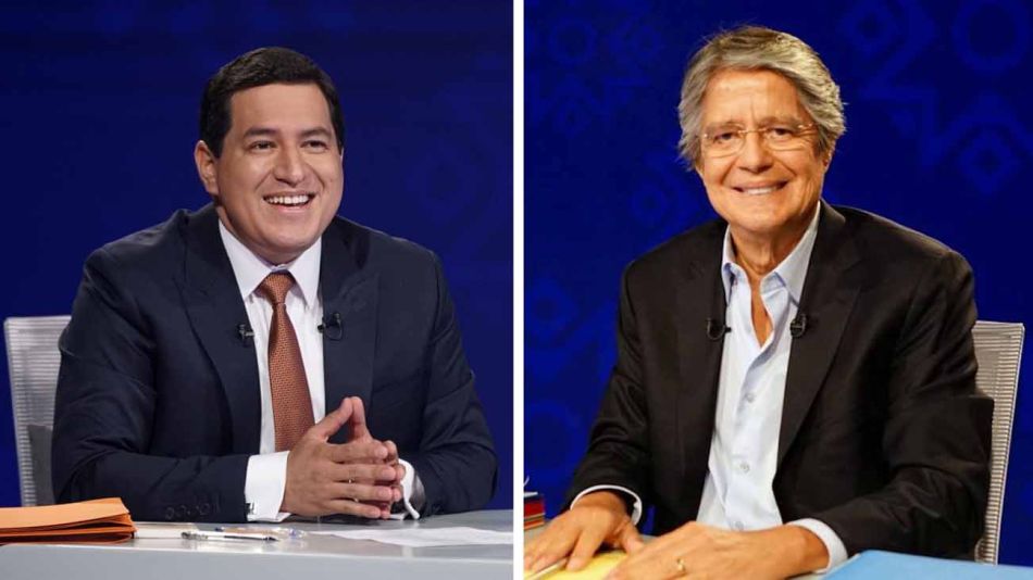 Guillermo Lasso y Andrés Arauz elecciones en Ecuador 20210409