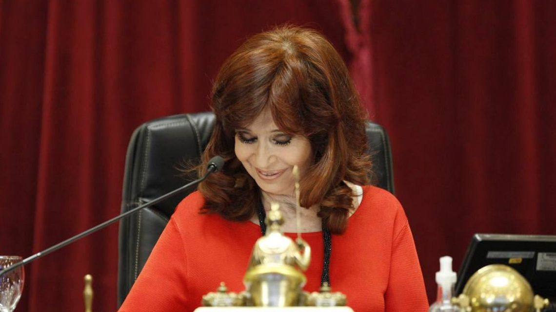 Cristina Kirchner, Vice President. 