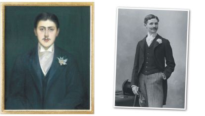 Marcel & William. A izquierda, el escritor francés, autor de En busca del tiempo perdido, una de las obras literarias más importantes del siglo XX. Abajo, William Penniman Heath, “el amigo americano” de Proust.