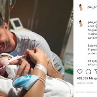 Paula Echevarría y Miguel Torres fueron padres por primera vez