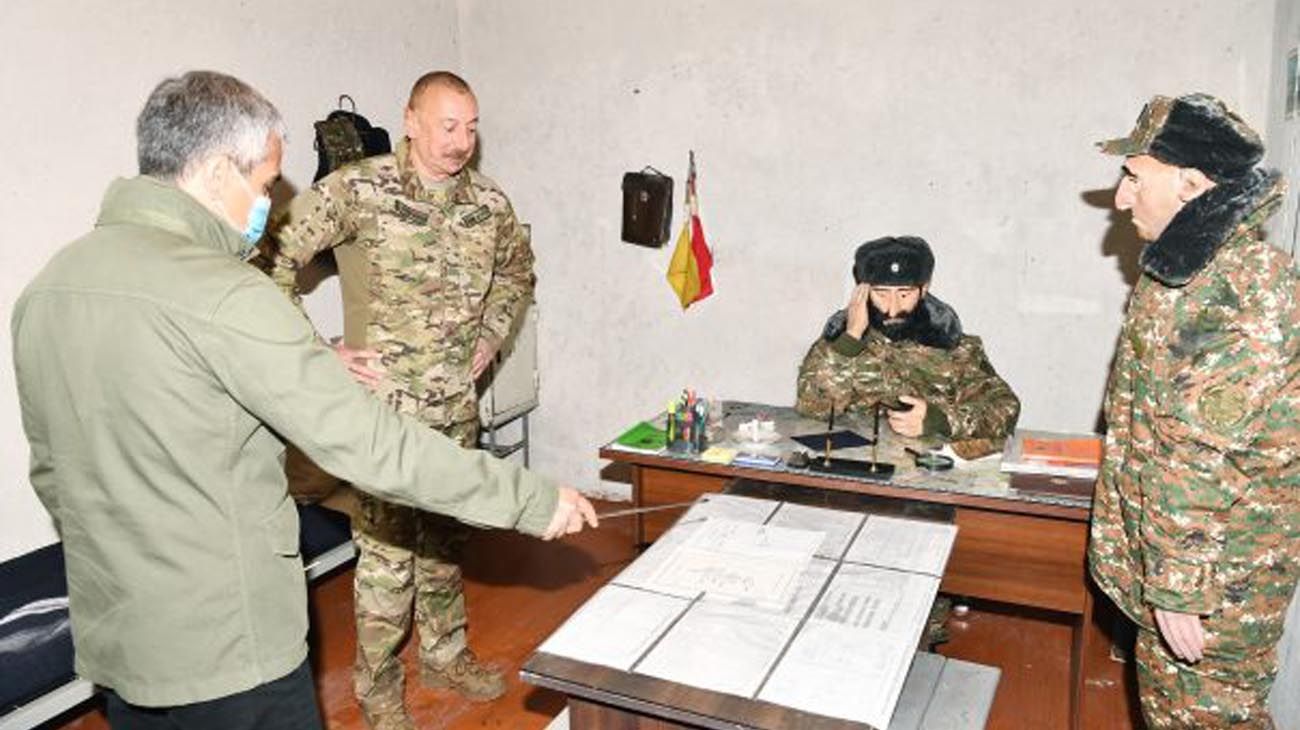 Espanto. El museo reproduce con maniquíes escenas humillantes de soldados armenios capturados o caídos en la guerra.