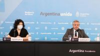Alberto Fernández con Carla Vizzotti 20210413