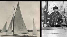 El 13 de abril, Dumas lograba una de sus mayores hazañas en la historia de la navegación mundial.