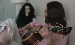 John Lennon y Yoko Ono