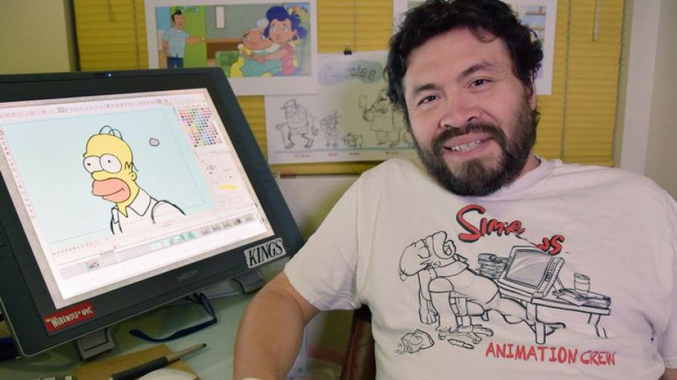 Falleció Edwin Aguilar, el hombre que dibujó a Los Simpson