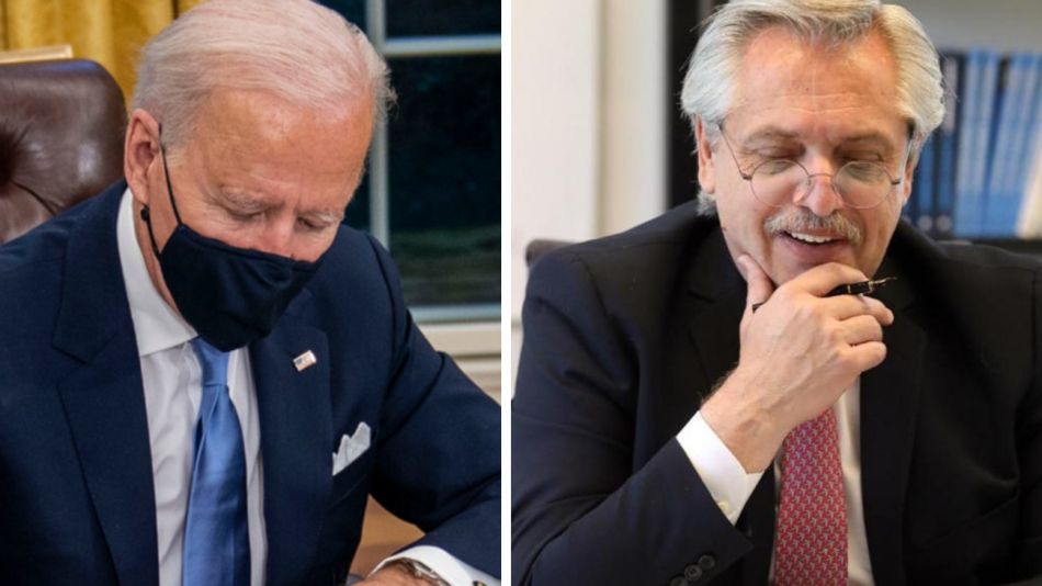 Fernández Biden Carta