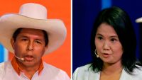 Pedro Castillo Peru Keiko Fujimori