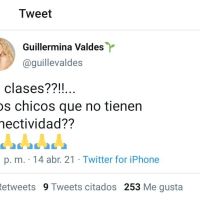 Pampita, Guillermina Valdés y otros famosos reaccionaron ante las suspensión de las clases