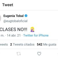 Pampita, Guillermina Valdés y otros famosos reaccionaron ante las suspensión de las clases