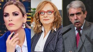 Viviana Canosa, Miriam Lewin y Aníbal Fernández-20210414