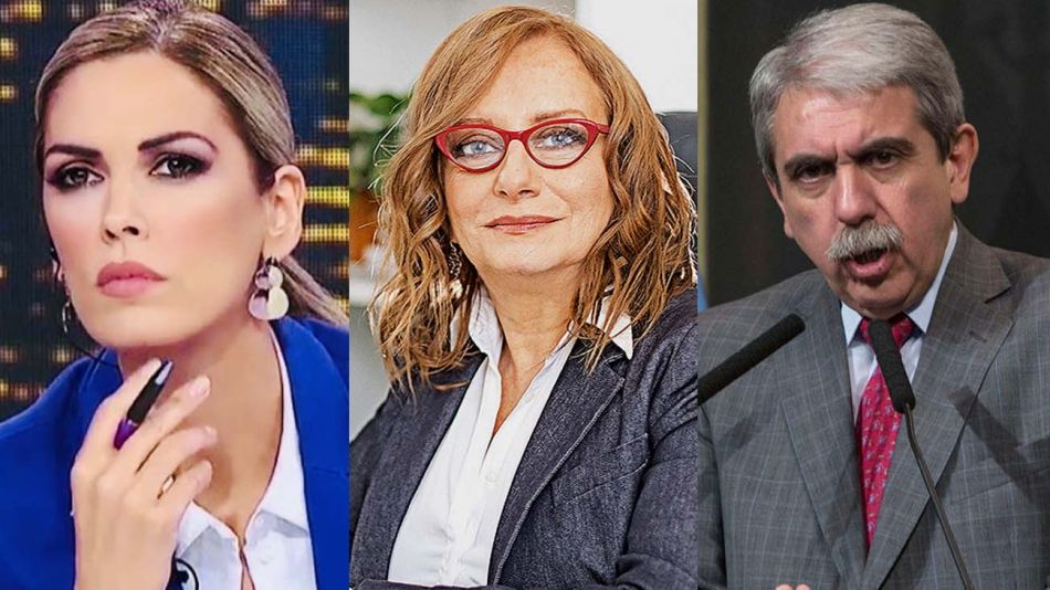 Viviana Canosa, Miriam Lewin y Aníbal Fernández-20210414