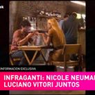 Las primeras fotos de Nicole Neumann junto a quien sería su nuevo novio, Luciano Vitori