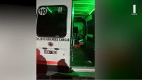 Detuvieron una despedida de solteras en una combi con 10 personas