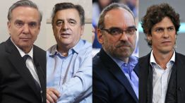 Miguel Ángel Pichetto, Mario Negri, Fernando Iglesias y Martín Lousteau 20210415