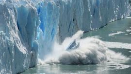 El 34% de la superficie de todas las plataformas de hielo de la Antártida está al borde de desaparecer.
