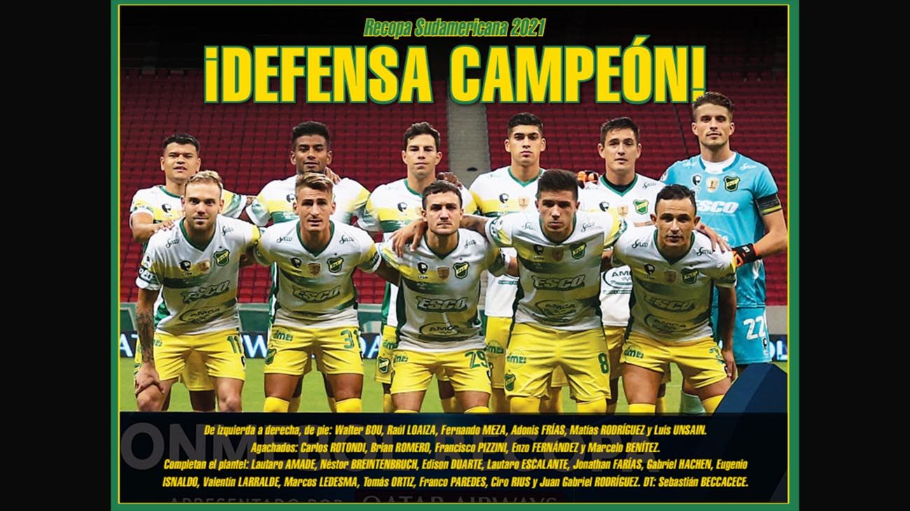 Reviposter de Defensa y Justicia Campeón de la Recopa